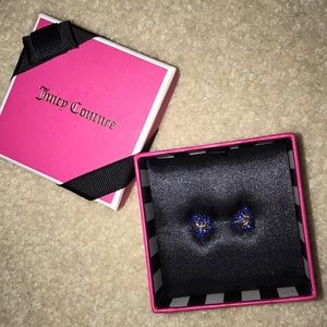 Juicy couture heart earrings - never worn
